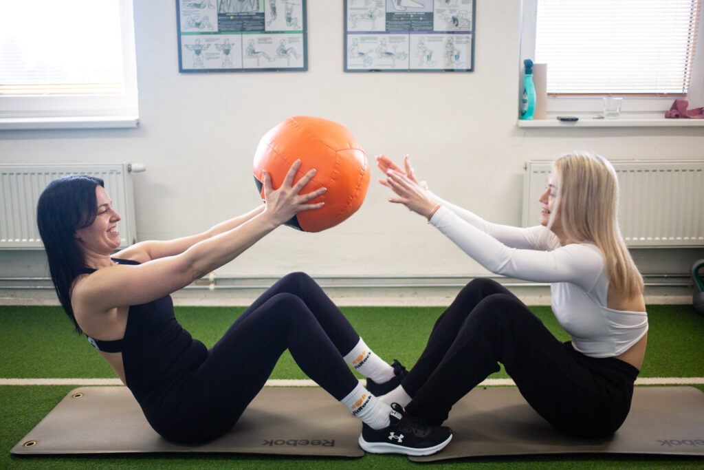 Trening a cvicenie vo fitnescentre FitRock